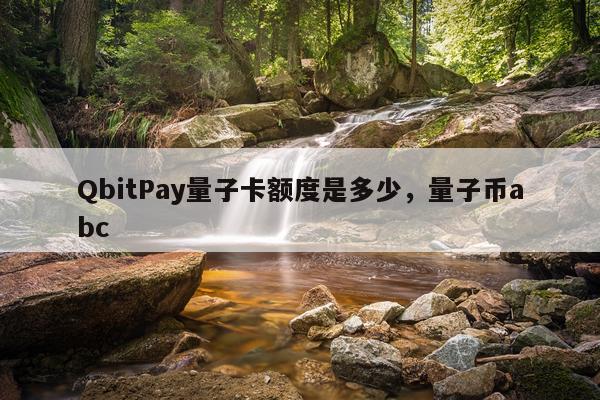 QbitPay量子卡额度是多少，量子币abc
