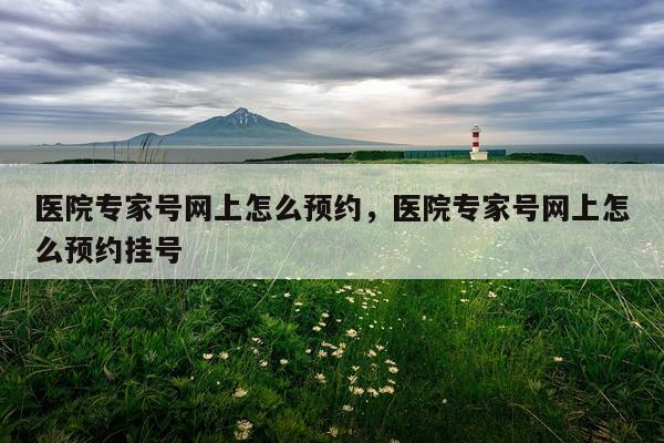 医院专家号网上怎么预约，医院专家号网上怎么预约挂号